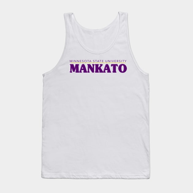 Minnesota State University Mankato Tank Top by sydneyurban